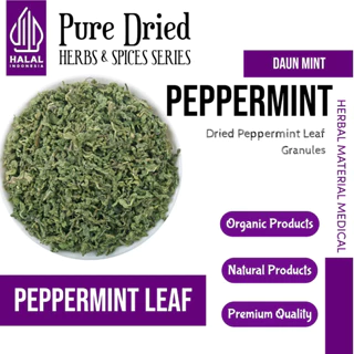 ELIF TEA Dried Peppermint tea / Daun peppermint kering / Mint leaf Tisane