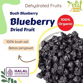 ELIF FRUITS Dried Blueberry / Buah Blueberry Kering / Dried Blueberries