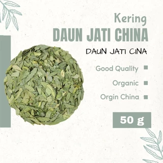 50g Daun Jati China Kering Daun Jati Cina Kering