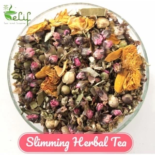 ELIF TEA Slimming Herbal Tea : Golden Lotus flower, Snow Lotus, Lotus Leaf
