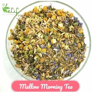 ELIF TEA Mellow Morning Tea : Yerba Mate, Chamomile, Fennel, Mint, Lavender