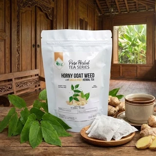 ELIF TEA AND TISANE Epimediium Ginger Tea Botanical Infusions Tea Bag 30 Tea Bag