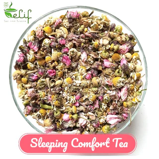 ELIF TEA Big Pack Sleeping Comfort Tea : Passionflower, Chamomile, Lavender, Holy Basil
