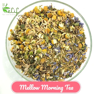 ELIF TEA Big Pack Mellow Morning Tea : Yerba Mate, Chamomile, Fennel, Mint, Lavender