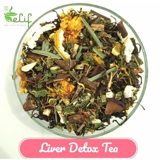 ELIF TEA Big Pack Liver Detox Tea : Dandelion root & Leaf, Nettle, Lotus Leaf, etc